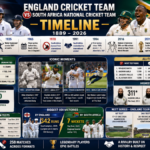 england cricket team vs south africa national cricket team timeline