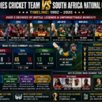 west indies cricket team vs south africa national cricket team timeline