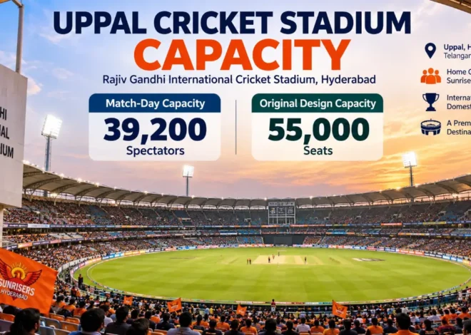Uppal Cricket Stadium Capacity: Complete Rajiv Gandhi Stadium Guide