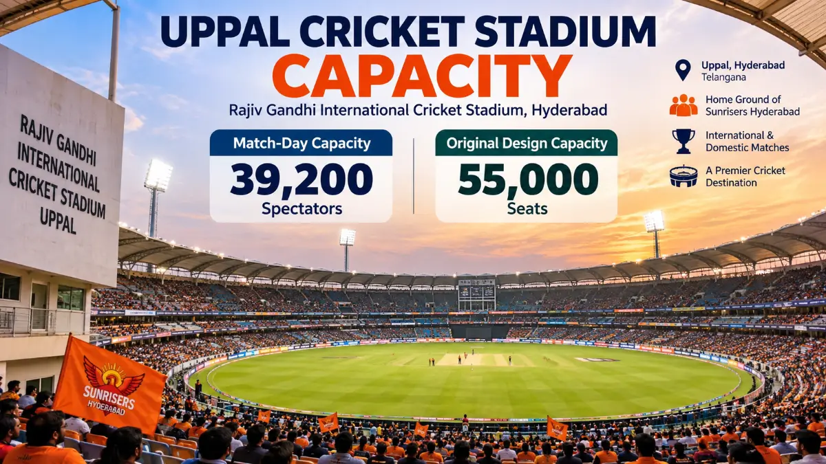 Uppal Cricket Stadium Capacity: Complete Rajiv Gandhi Stadium Guide